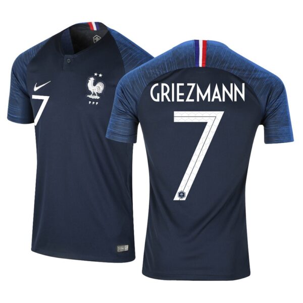 MAILLOT FRANCE GRIEZMANN DOMICILE 2 ETOILES 2018-2019