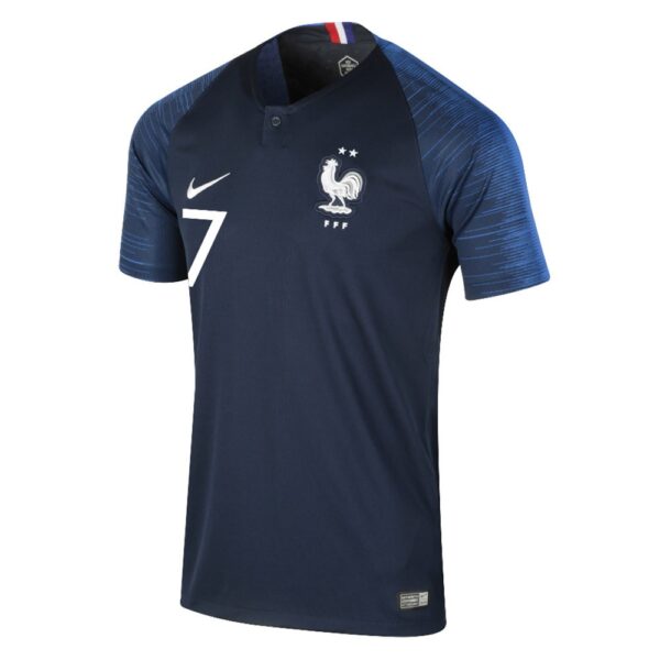 MAILLOT FRANCE GRIEZMANN DOMICILE 2 ETOILES 2018-2019