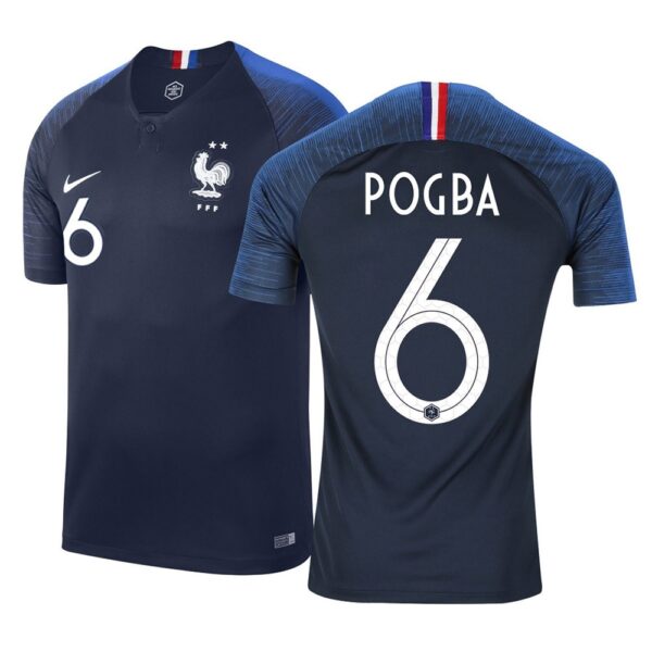 MAILLOT FRANCE DOMICILE POGBA 2018-2019