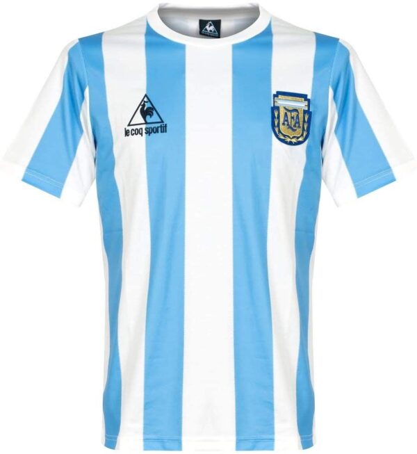 MAILLOT ARGENTINE RETRO MARADONA 1986