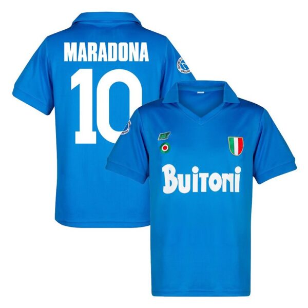 MAILLOT RETRO NAPLES DOMICILE MARADONA 1986-1987