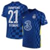 7591 MAILLOT CHELSEA DOMICILE CHAMPIONS OF EUROPE 2021 2022