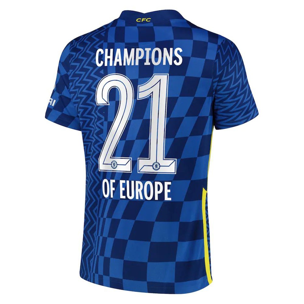 MAILLOT CHELSEA DOMICILE CHAMPIONS OF EUROPE 2021-2022