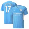 7889 MAILLOT MANCHESTER CITY DOMICILE DE BRUYNE 2021 2022