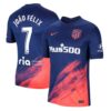 8214 MAILLOT ATLETICO MADRID EXTERIEUR JOAO FELIX 2021 2022