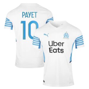 MAILLOT OLYMPIQUE DE MARSEILLE PAYET DOMICILE 2021-2022