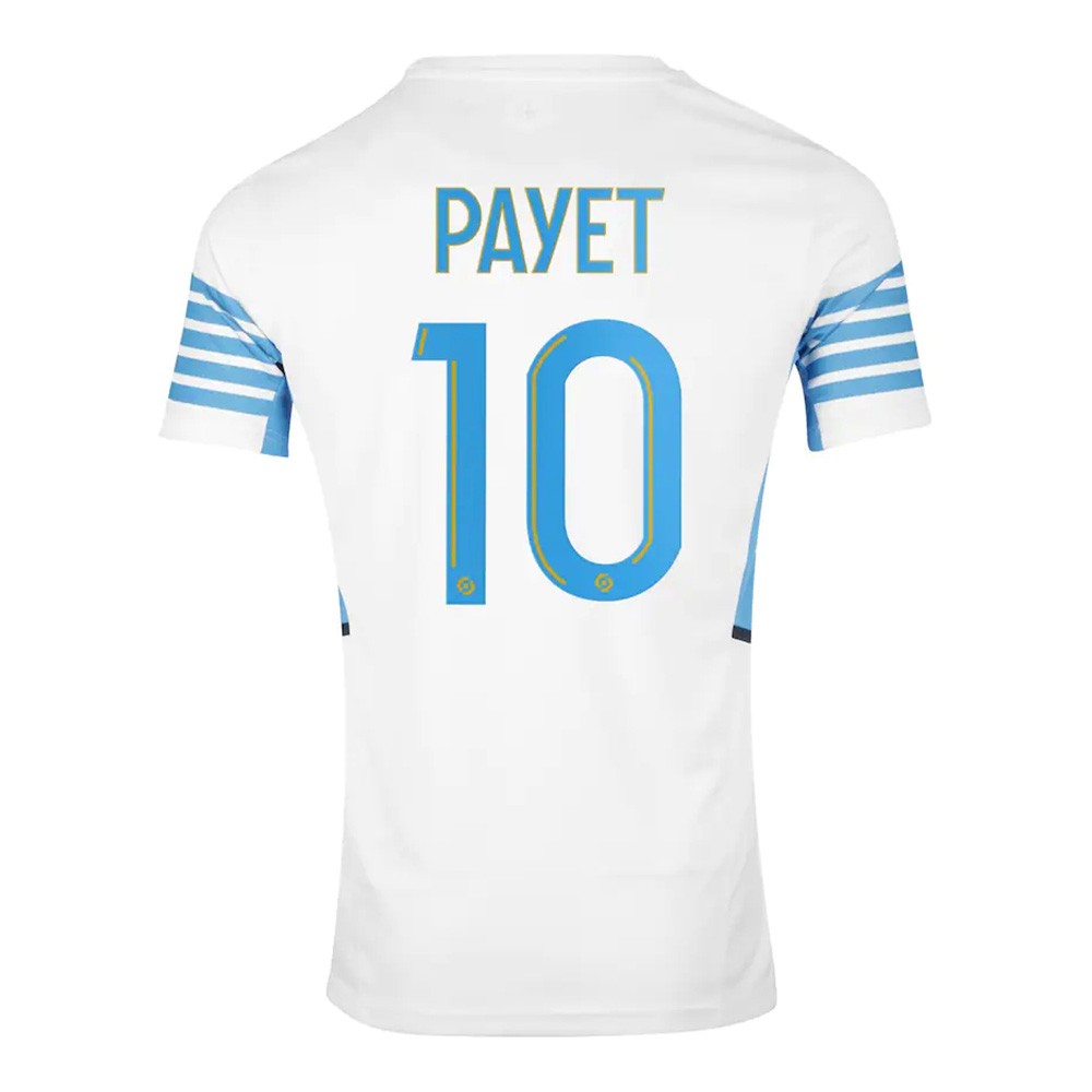 MAILLOT OLYMPIQUE DE MARSEILLE PAYET DOMICILE 2021-2022