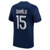 10092 PACK PSG DOMICILE DANILO. ENSEMBLE ADULTE MAILLOT ET SHORT 2022 2023