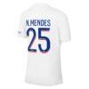 10392 MAILLOT PSG THIRD NUNO MENDES 2022 2023