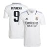 9170 MAILLOT REAL MADRID DOMICILE BENZEMA 2022 2023
