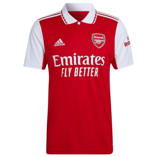PACK ARSENAL DOMICILE GABRIEL JESUS. ENSEMBLE ADULTE MAILLOT ET SHORT 2022-2023