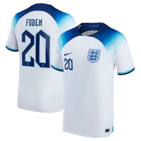 MAILLOT ANGLETERRE DOMICILE FODEN 2022-2023