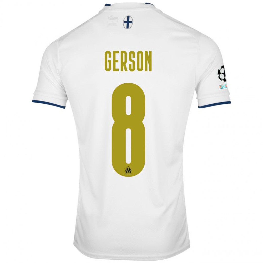 MAILLOT OLYMPIQUE DE MARSEILLE GERSON DOMICILE CHAMPIONS LEAGUE 2022-2023