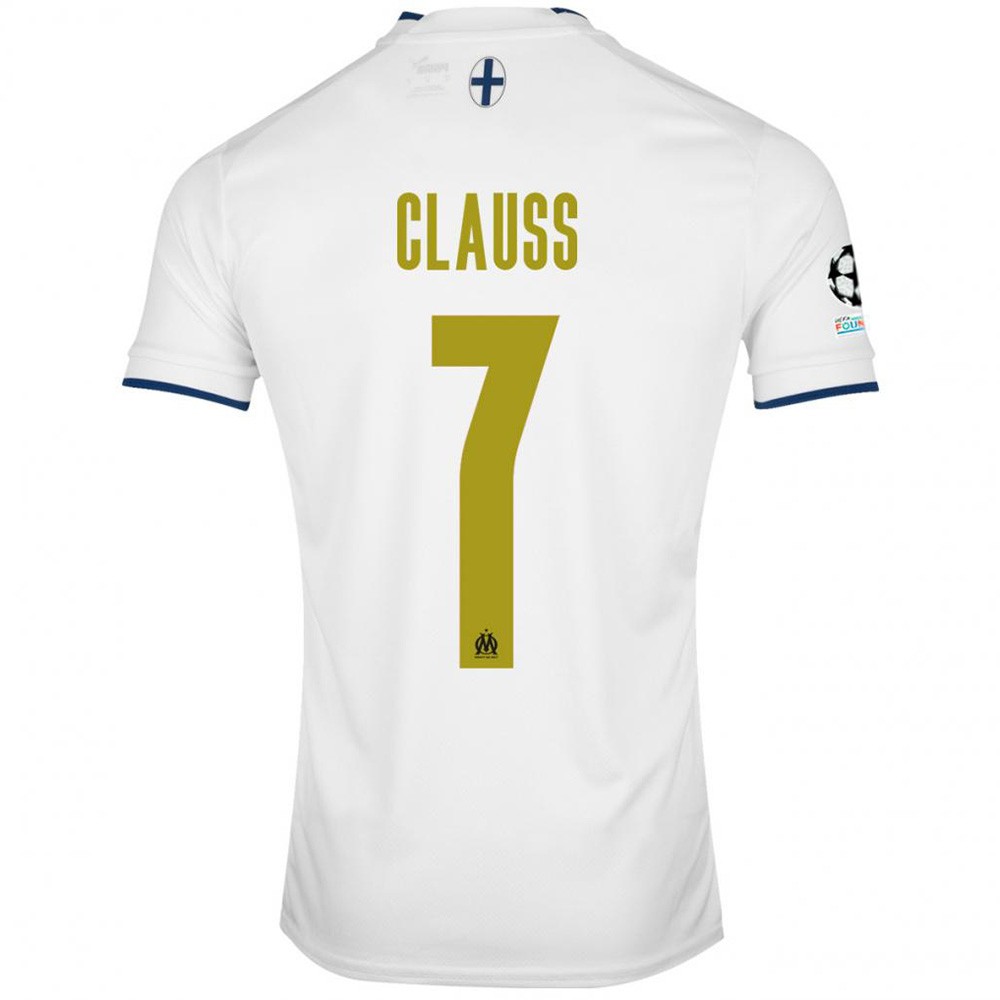 MAILLOT OLYMPIQUE DE MARSEILLE CLAUSS DOMICILE CHAMPIONS LEAGUE 2022-2023