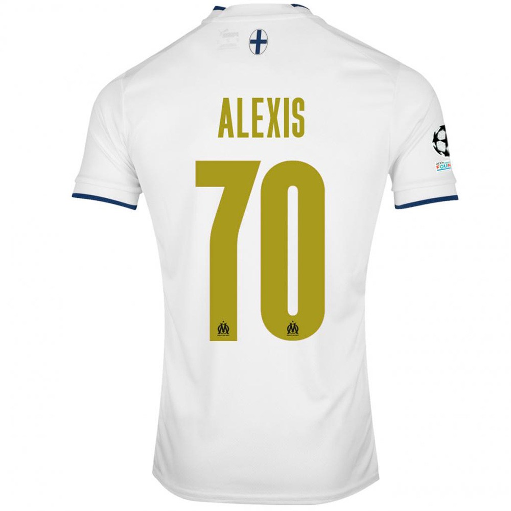 MAILLOT OLYMPIQUE DE MARSEILLE ALEXIS SANCHEZ DOMICILE CHAMPIONS LEAGUE 2022-2023