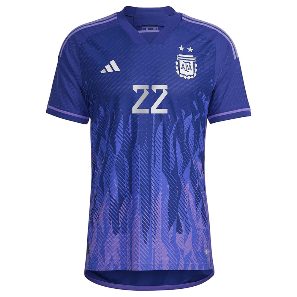 PACK ARGENTINE EXTERIEUR LAUTARO MARTINEZ. ENSEMBLE ADULTE MAILLOT ET SHORT 2022-2023