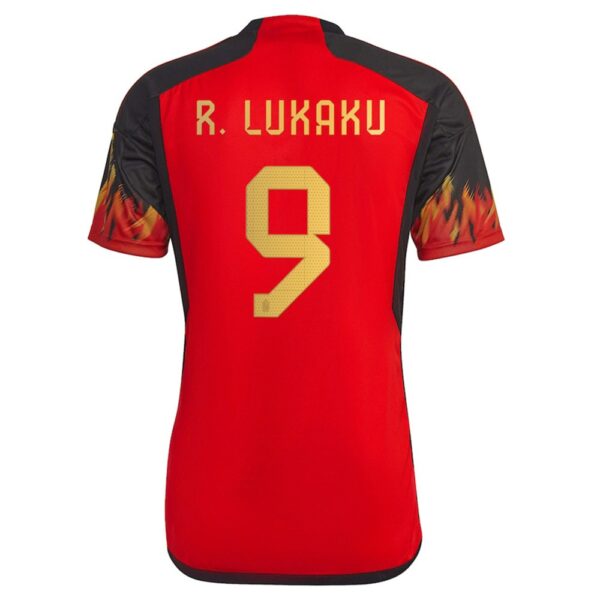 MAILLOT BELGIQUE DOMICILE LUKAKU 2022-2023