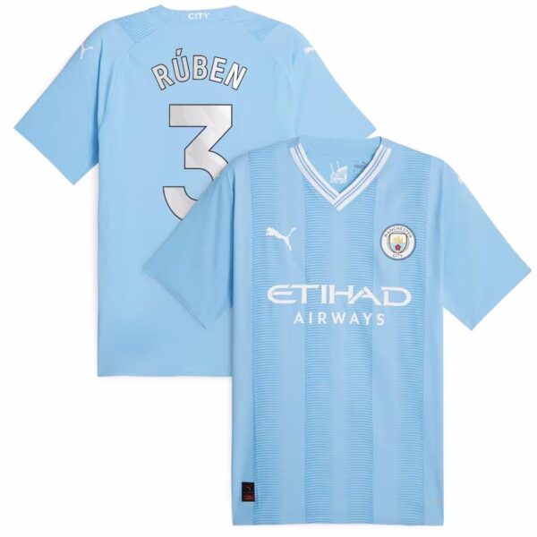 MAILLOT MANCHESTER CITY DOMICILE STONES 2023-2024