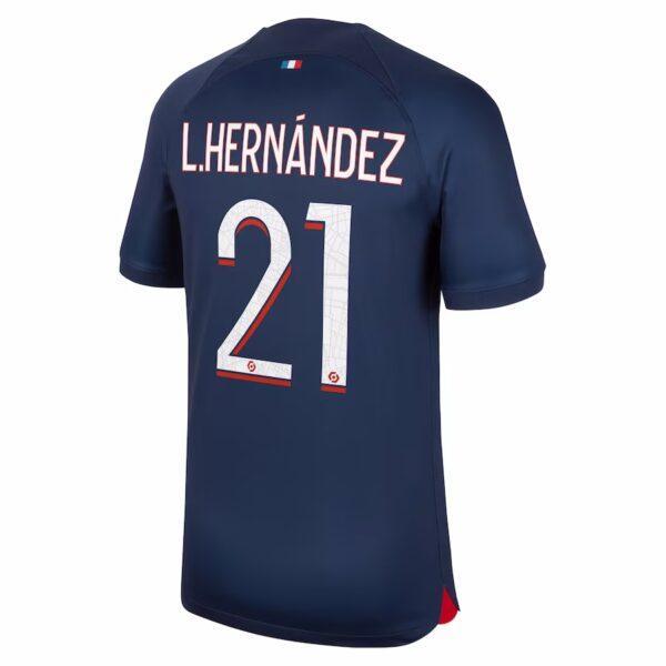 MAILLOT PSG DOMICILE LUCAS HERNANDEZ 2023-2024