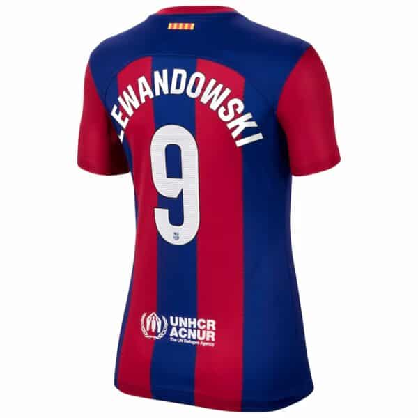 MAILLOT FC BARCELONE DOMICILE FEMME LEWANDOWSKI 2023-2024