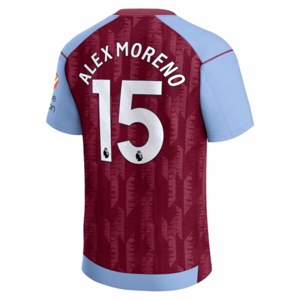 MAILLOT ASTON VILLA DOMICILE ALEX MORENO 2023-2024