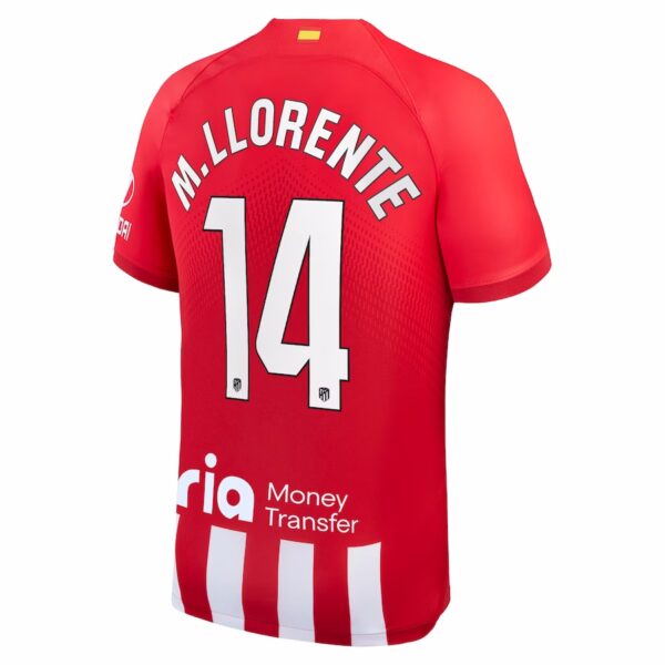 MAILLOT ATLETICO MADRID DOMICILE MARCOS LLORENTE 2023-2024