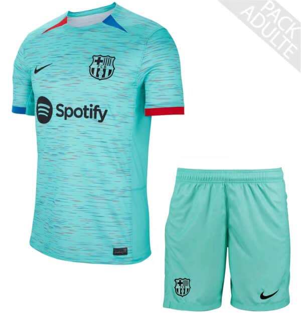 PACK FC BARCELONE THIRD ADULTE 2023-2024