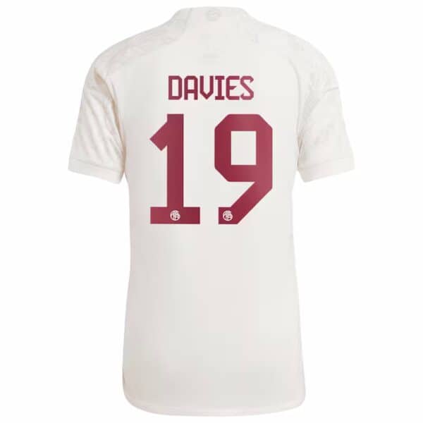 PACK JUNIOR BAYERN MUNICH THIRD DAVIES 2023-2024