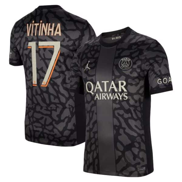 MAILLOT PSG THIRD VITINHA 2023-2024