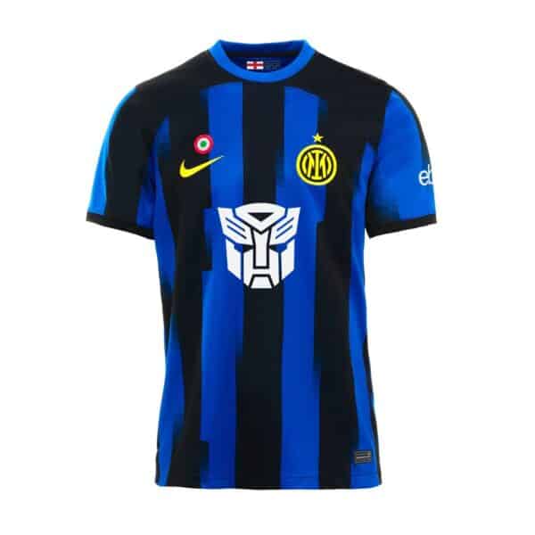 MAILLOT INTER MILAN DOMICILE EDITION SPECIALE TRANSFORMERS SAISON 2023-2024