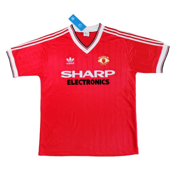 MAILLOT RETRO MANCHESTER UNITED DOMICILE SAISON 1983-1984