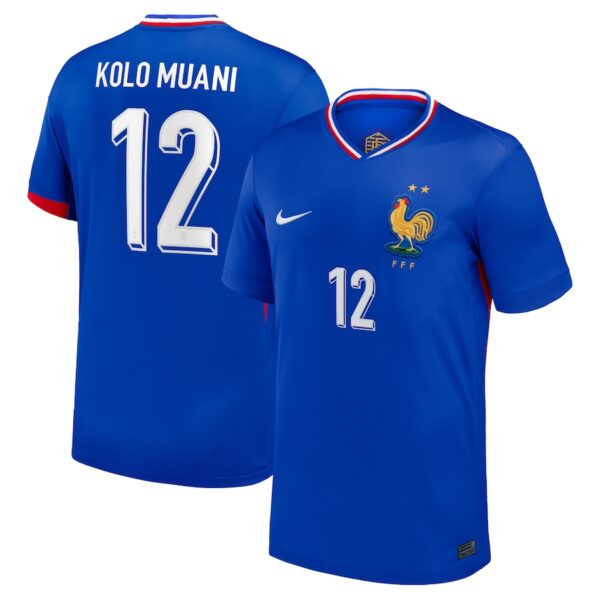 MAILLOT FRANCE DOMICILE KOLO MUANI SAISON 2024-2025