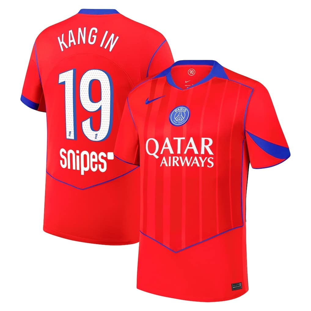 MAILLOT PSG THIRD LEE KANG IN SAISON 2025-2026 MAILLOT PSG THIRD LEE KANG IN SAISON 2025-2026