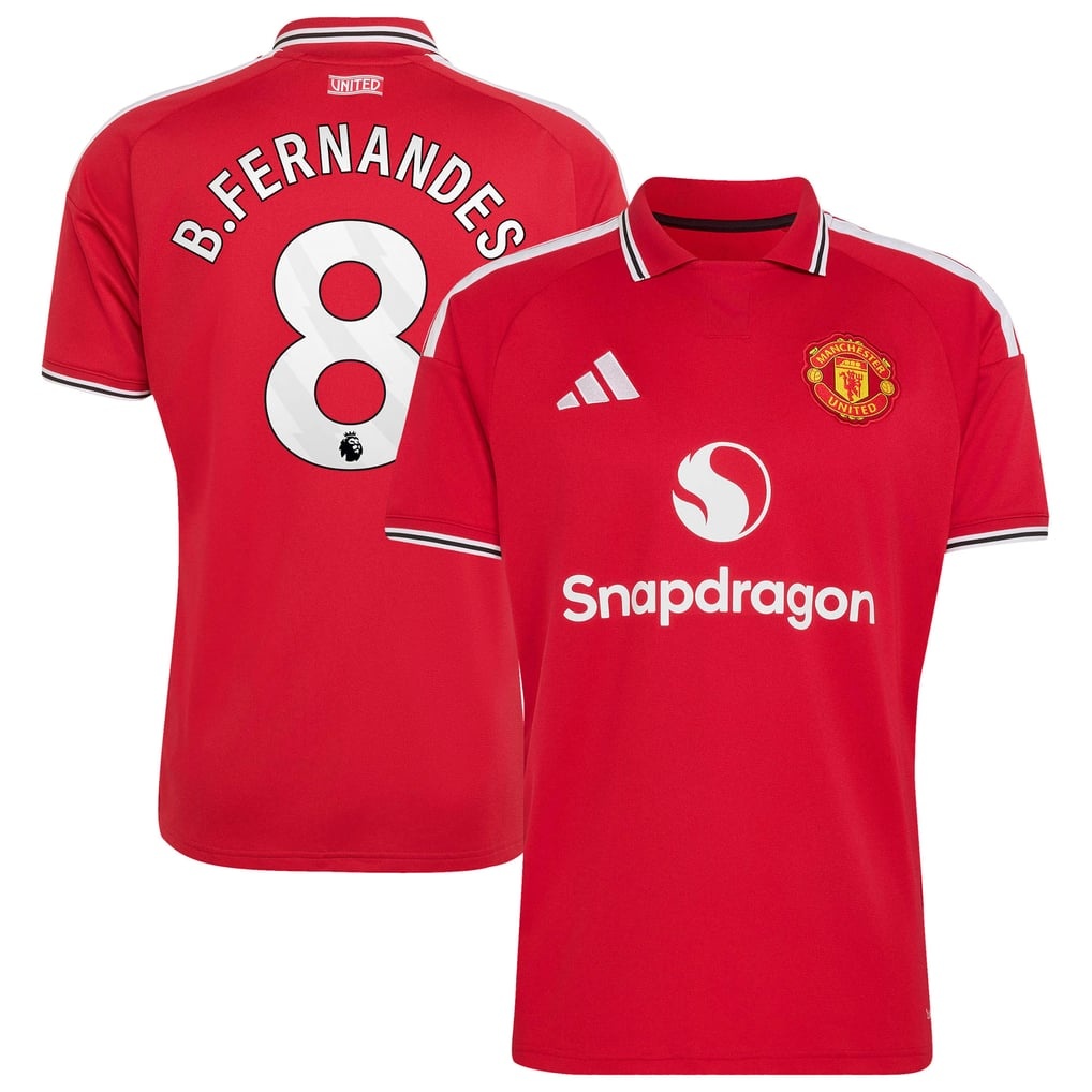 MAILLOT MANCHESTER UNITED DOMICILE BRUNO FERNANDES 2026-2027 MAILLOT MANCHESTER UNITED DOMICILE BRUNO FERNANDES 2026-2027