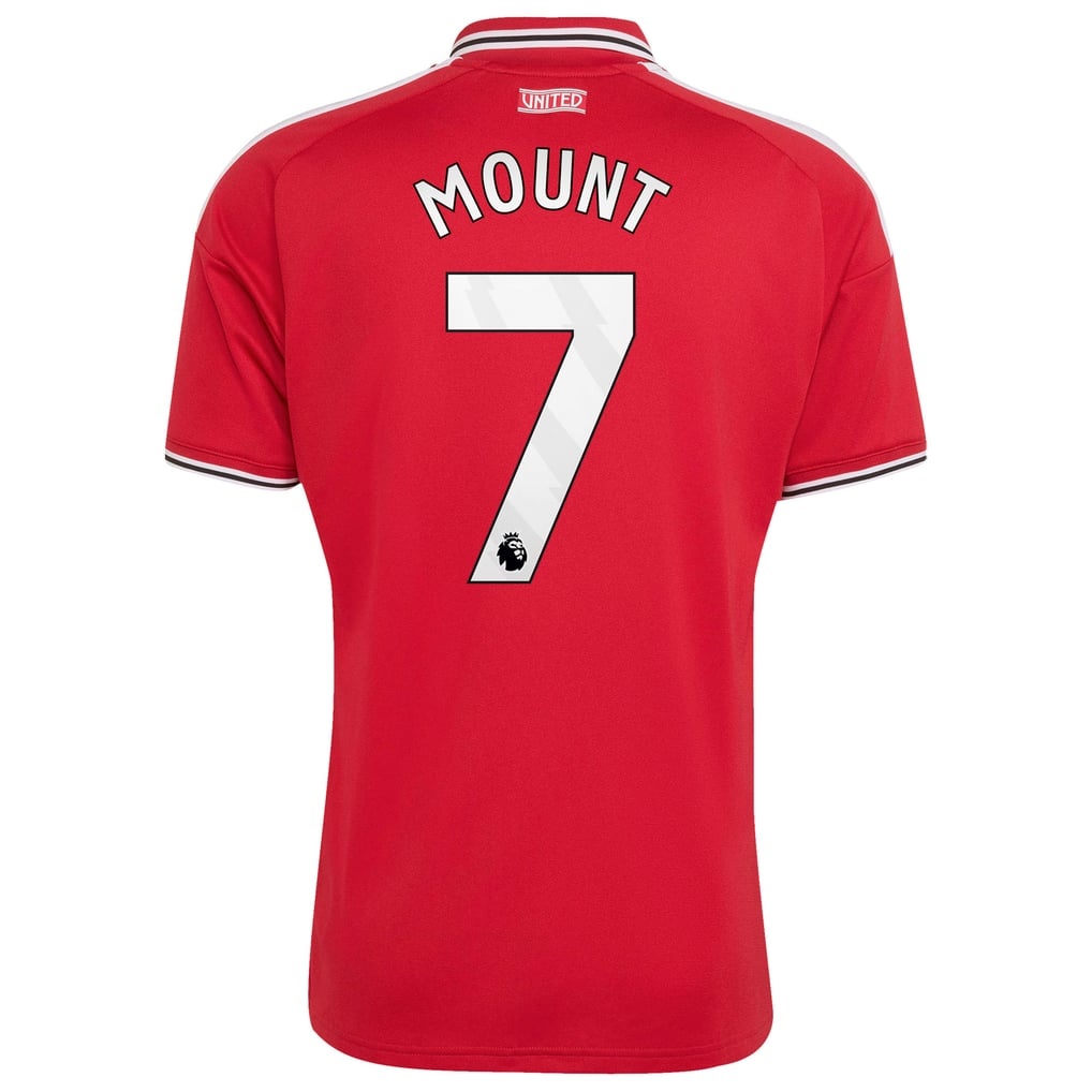MAILLOT MANCHESTER UNITED DOMICILE MASON MOUNT 2026-2027 MAILLOT MANCHESTER UNITED DOMICILE MASON MOUNT 2026-2027